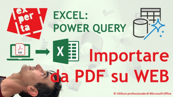 EXCEL - POWER QUERY: Importare da PDF su WEB - I codici tributo dal sito dell'Agenzia delle Entrate