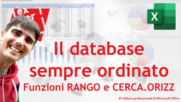 EXCEL - TRUCCHI E SEGRETI: funzioni Rango e Cerca.Orizz