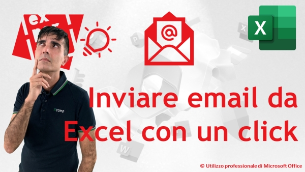 EXCEL: Inviare email da Excel con un click (no VBA - solo una formula)