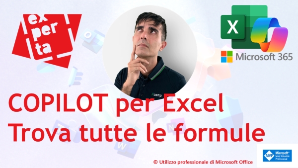 COPILOT PER EXCEL – GUIDA ALL’USO: 👨‍💻 Testiamo l’IA per individuare le celle che contendono formule