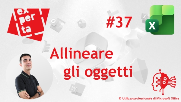 EXCEL - AVATAR Q&amp;A: 37 👉 Allineare gli oggetti