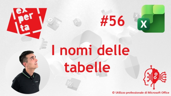 EXCEL - AVATAR Q&amp;A: 56 Nomi delle tabelle