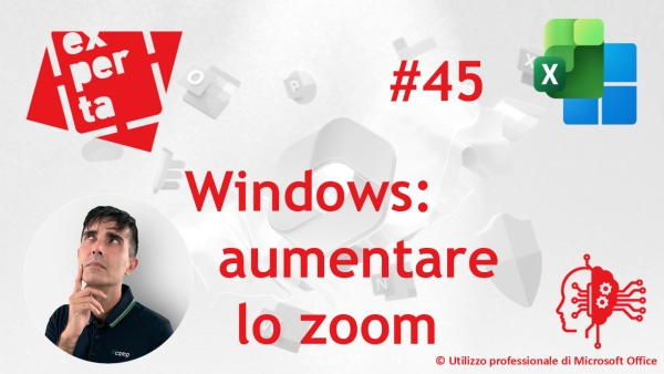 EXCEL - AVATAR Q&amp;A: 45 🔍 Attivare lo zoom