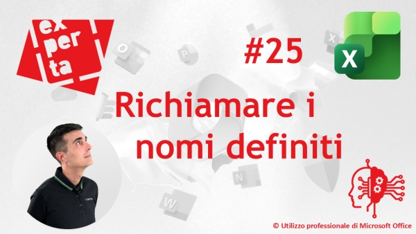 EXCEL - AVATAR Q&amp;A: 25 📣 Richiamare i nomi definiti