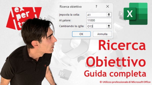 EXCEL - STRUMENTI DI SIMULAZIONE: La ricerca obiettivo e la funzione RATA