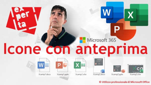 OFFICE 365 - TRUCCHI E SEGRETI: Icone con anteprima