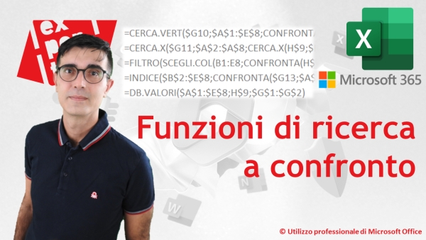 EXCEL 365 – TRUCCHI E SEGRETI: Funzioni di ricerca a confronto: quale sarà la più efficiente?