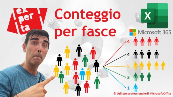 EXCEL 365 &ndash; TRUCCHI E SEGRETI: La funzione FREQUENZA: la distribuzione per fasce