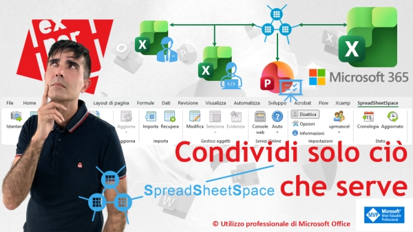 EXCEL TRUCCHI E SEGRETI: 🔗 Condividi solo ci&ograve; che serve con SpreadSheetSpace - guida completa