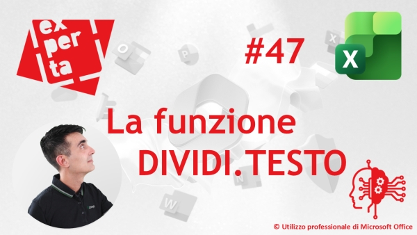 EXCEL - AVATAR Q&amp;A: 47 Funzione DIVIDI.TESTO